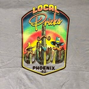THE Duck Company “Local Pricks” Phoenix, AZ Graphic Tee, Size: 2XL, NWT